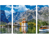 Kościół św. Bartłomieja nad Königssee 50 x 80 cm