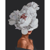 Kwiatowa czułość 40x50cm, Art Craft - płótno naciągnięte na ramę
