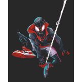 Spiderman 40x50cm, Art Craft - płótno naciągnięte na ramę