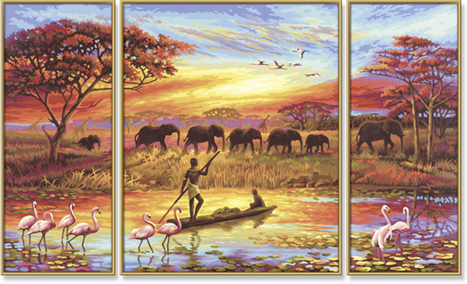 Afryka - Czar Kontynentu 50 x 80 cm