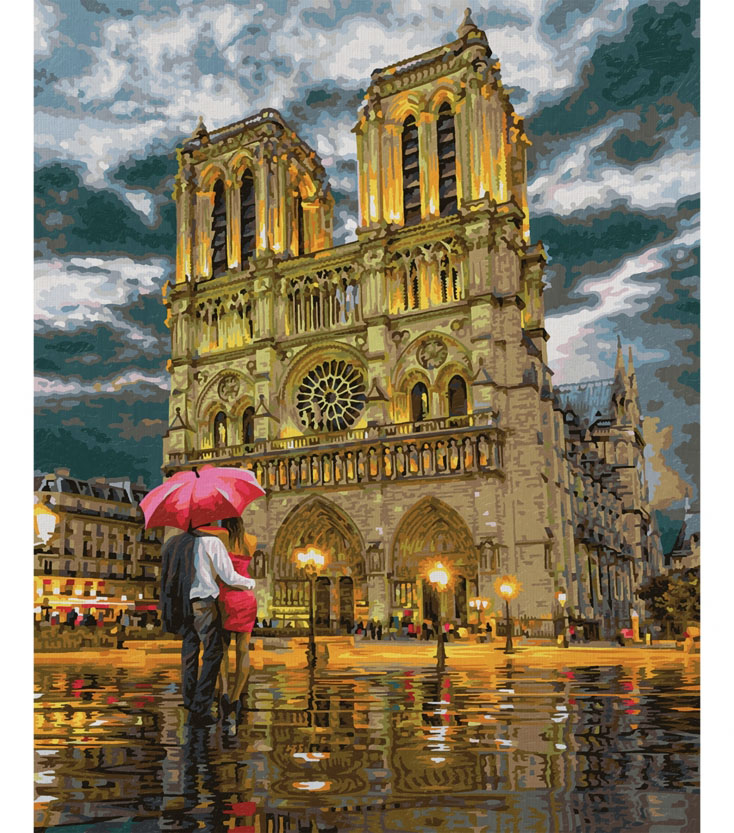 Katedra Notre Dame w Paryżu 40 x 50 cm