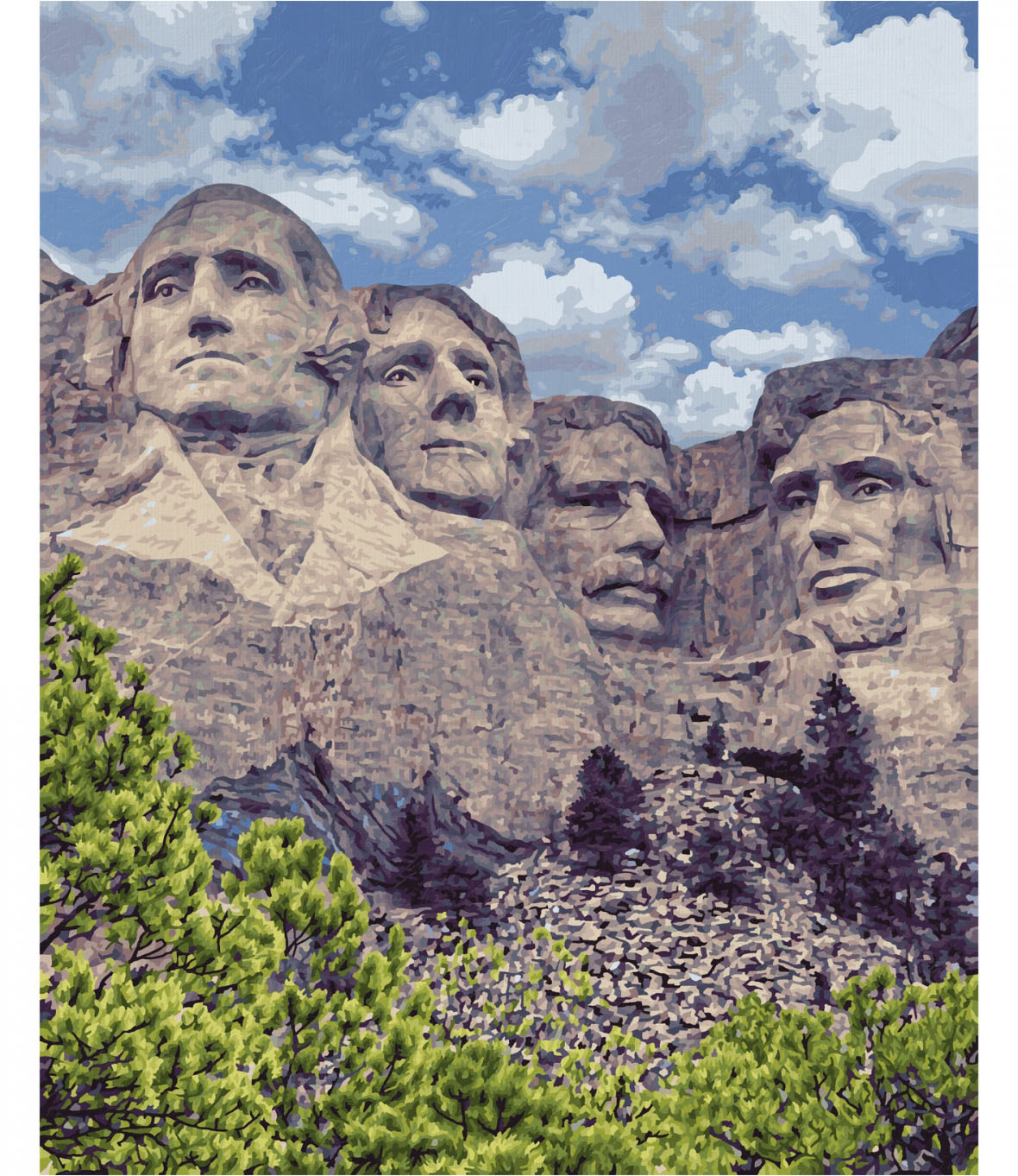 Mount Rushmore 40 x 50 cm
