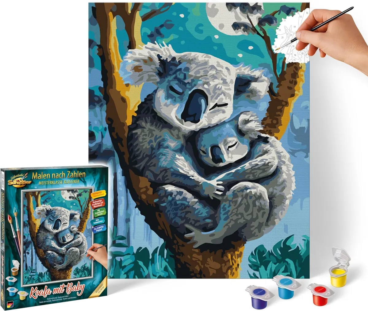 Koala z młodym 40 x 50 cm Schipper