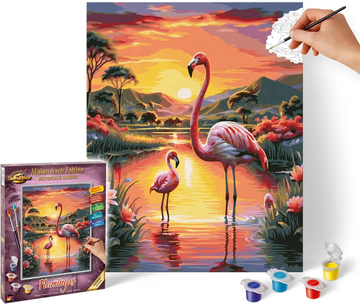 Flamingi 24 x 30 cm Schipper