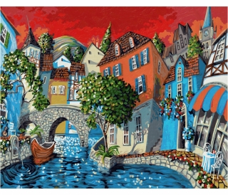 The European Melody - Miguel Freitas 40 x 50 cm