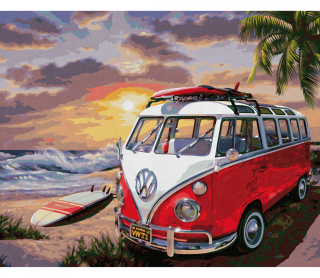 Volkswagen Bus T1 40 x 50 cm