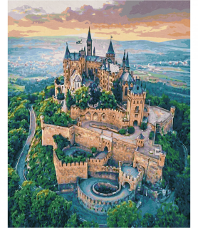 Zamek Hohenzollernów 40 x 50 cm