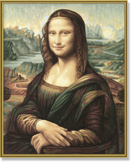 Mona Lisa 40 x 50 cm
